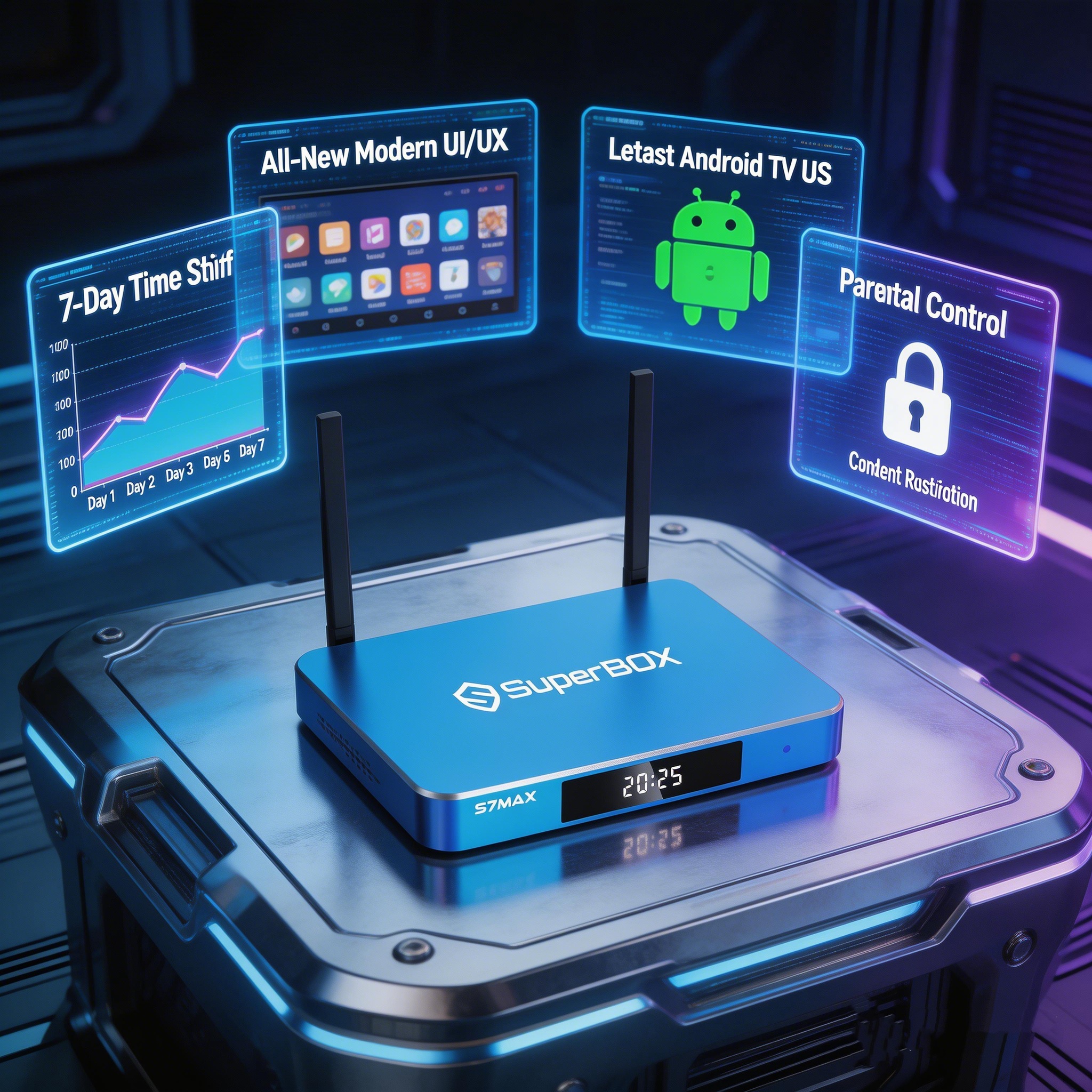 SuperBox Evolution: S5 Max vs S6 Max vs S7 Max 