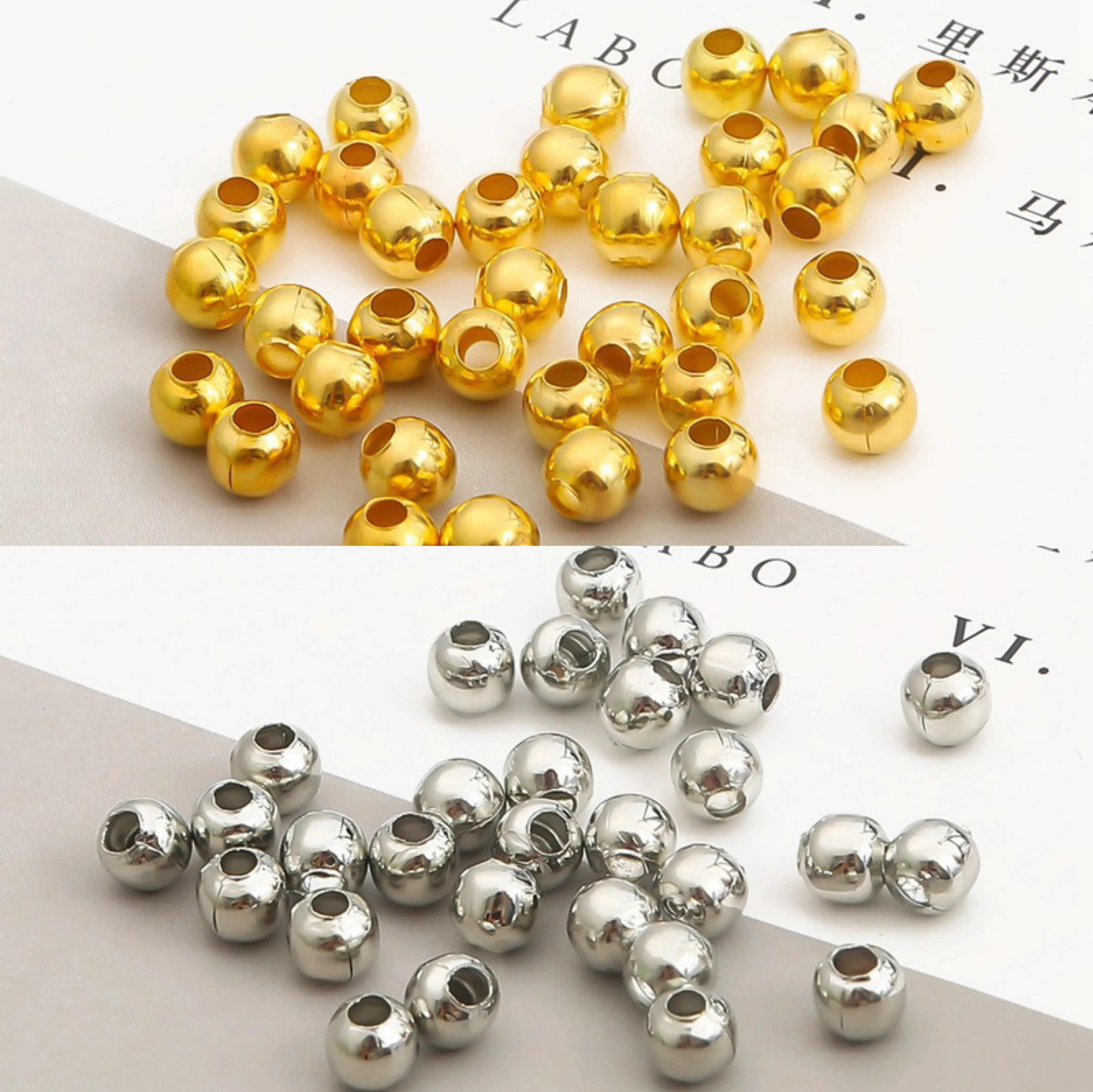 Perle séparatrice accessoires mix melanges（1.5€=50g Liquidation）