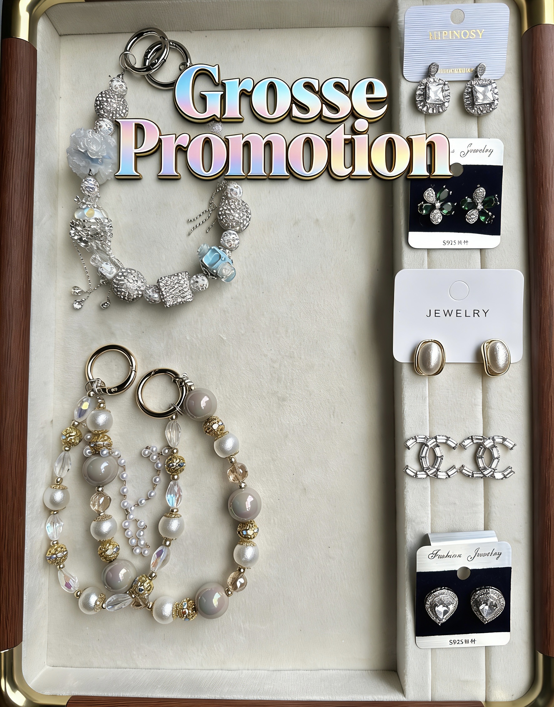 Chaînes de téléphone (promotion 15,99=8 pieces)