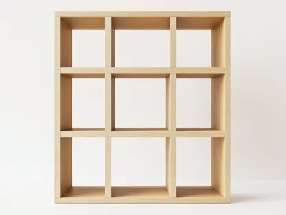 Bibliothèque en bois naturel 120x30x160 cm - style minimaliste - avec espace de rangement-Frameoliq