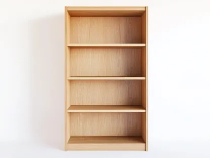 Bibliothèque en bois 80x35x160 cm - chêne clair - avec espace de rangement-Frameoliq