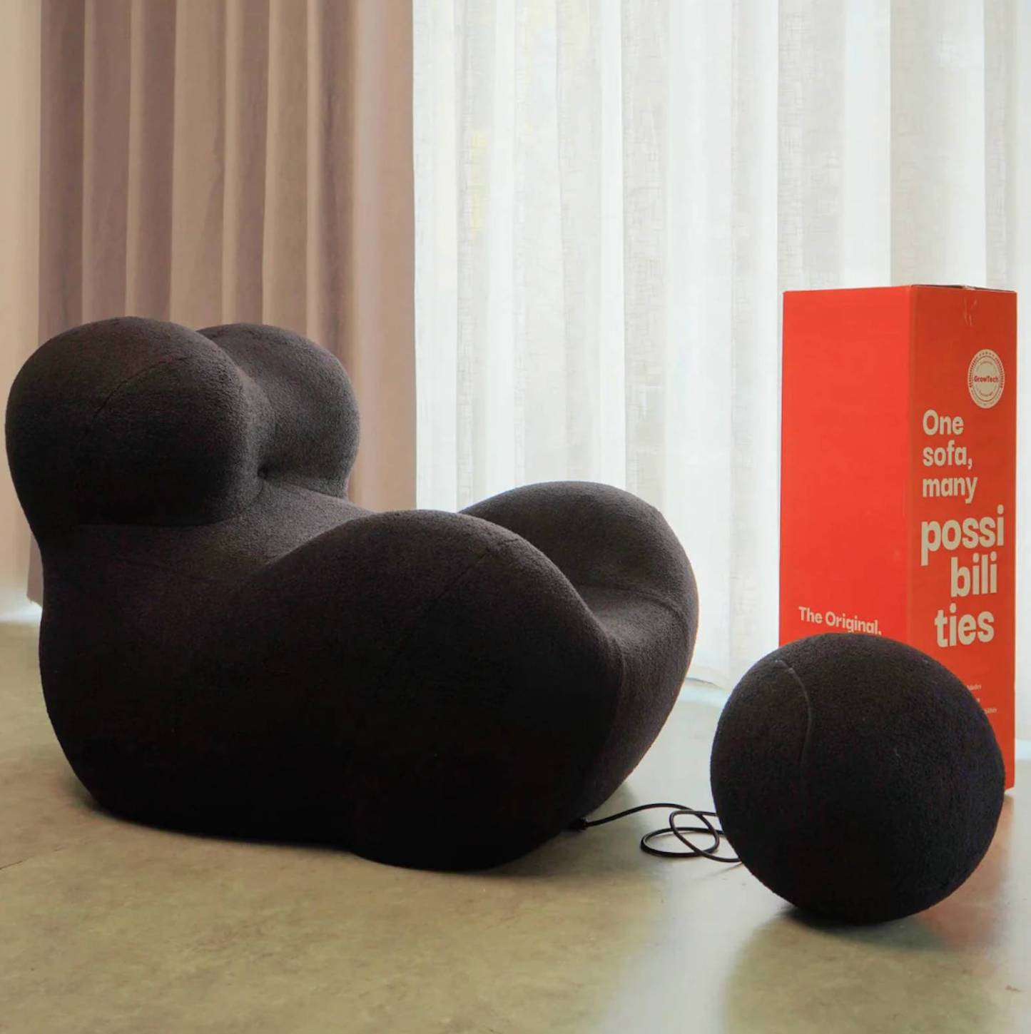 Nuvola™ Sofá Lounge Minimalista - 100% Espuma Premium sin Metal