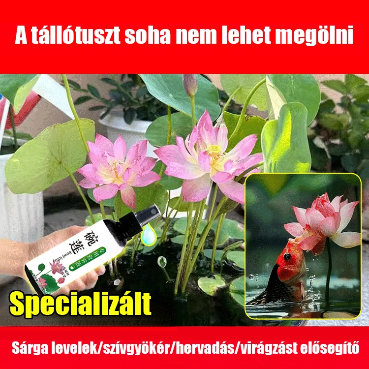 JS-tál lótusz speciális tápoldat