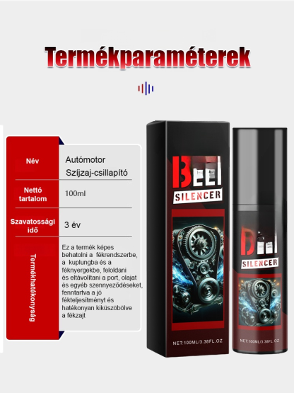 【Használati idő meghosszabbítása】Autómotor szíj zajcsökkentő spray
