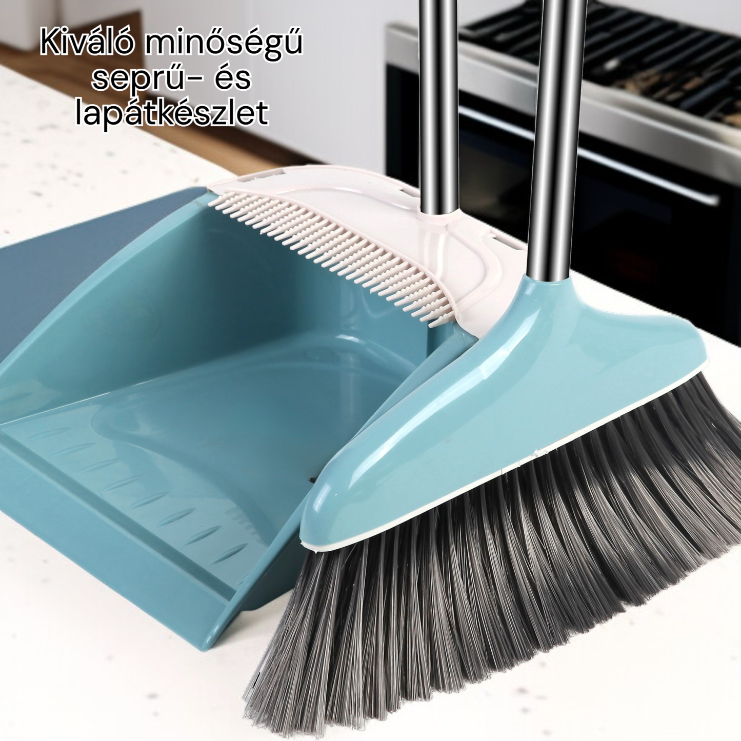 Seprű és lapát készlet 