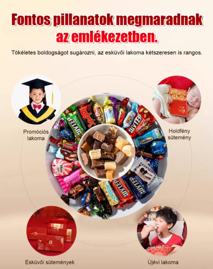 Orosz import vegyes csokoládé cukorka