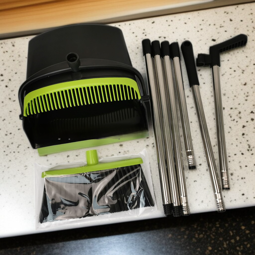 Seprű és lapát készlet