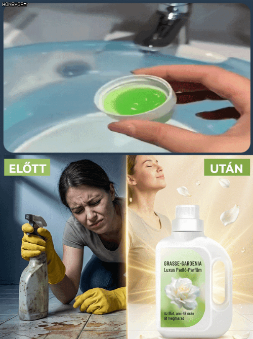 Illatosított padlótisztító és folteltávolító