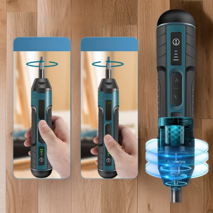 Śrubokręt elektryczny 3.6V, wielofunkcyjny, prosty uchwyt