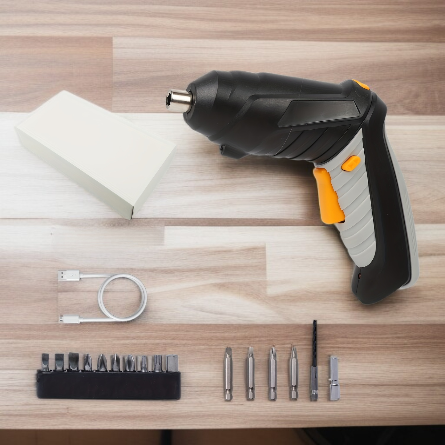 Akumulatorowy zestaw wkrętaków – Przenośny zestaw elektryczny do domu