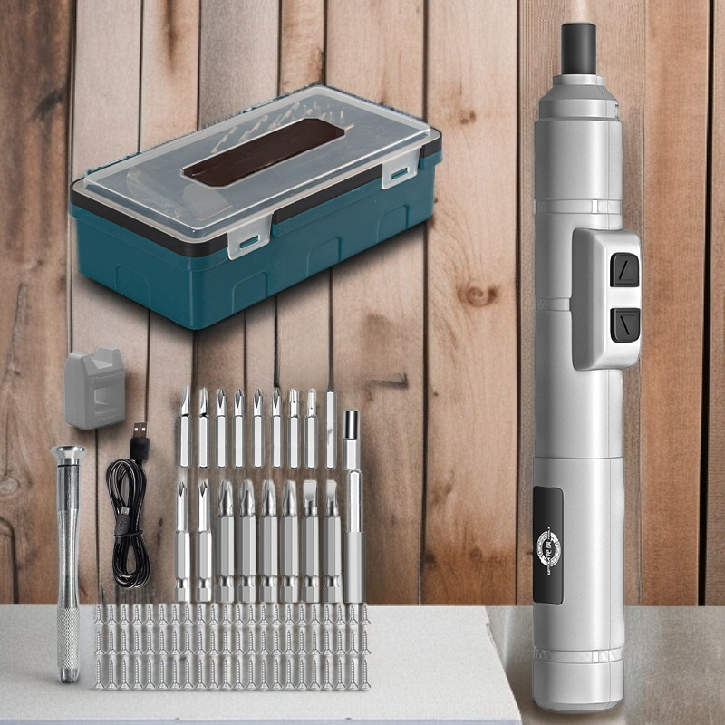 Śrubokręt elektryczny 3.6V, wielofunkcyjny, prosty uchwyt
