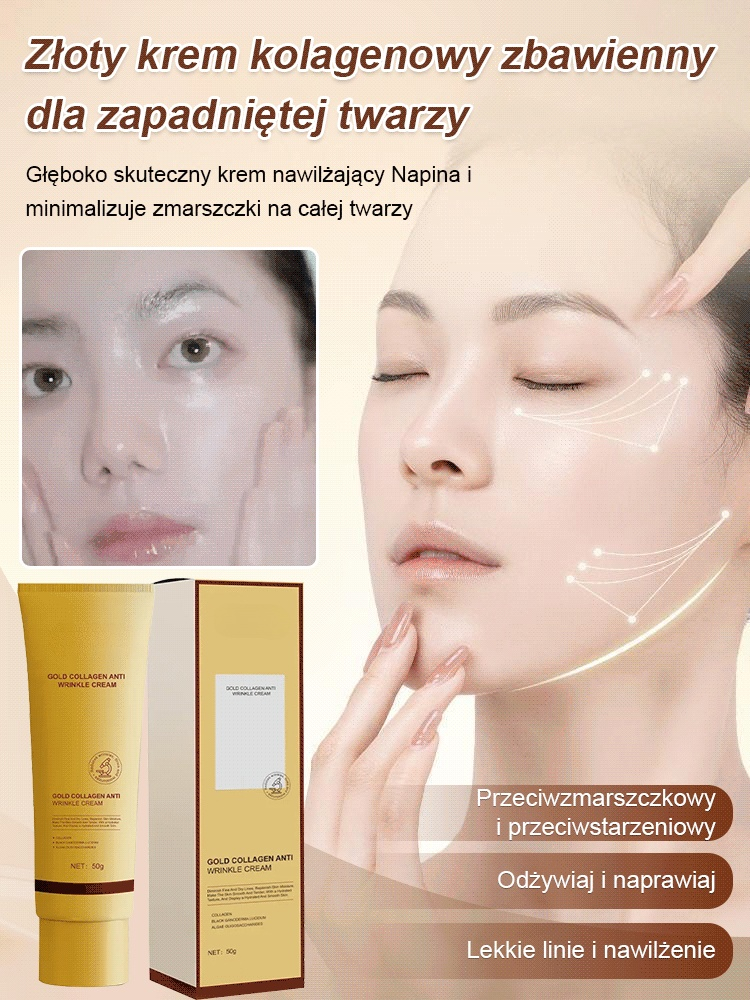 ✨Gold Collagen Cream | Dermatologist-Approved Anti-Aging, Luxury Salon Dupe💎