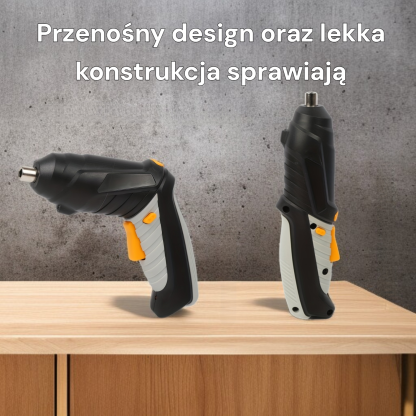 Akumulatorowy zestaw wkrętaków – Przenośny zestaw elektryczny do domu