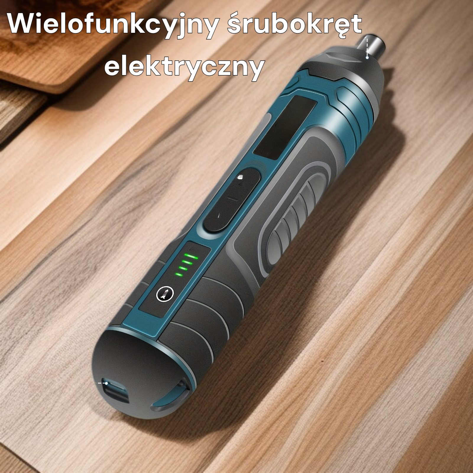 Śrubokręt elektryczny 3.6V, wielofunkcyjny, prosty uchwyt