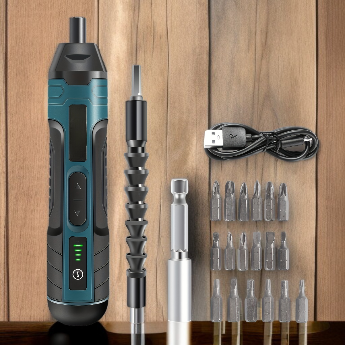 Śrubokręt elektryczny 3.6V, wielofunkcyjny, prosty uchwyt