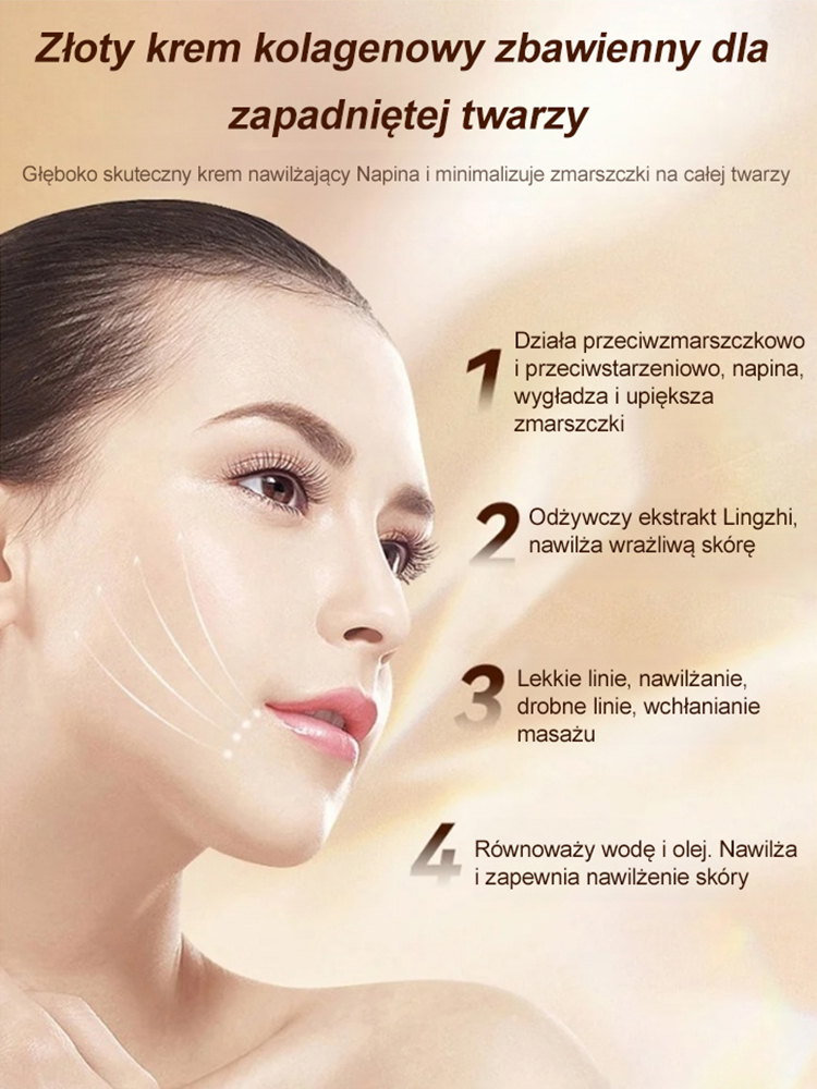 ✨Gold Collagen Cream | Dermatologist-Approved Anti-Aging, Luxury Salon Dupe💎