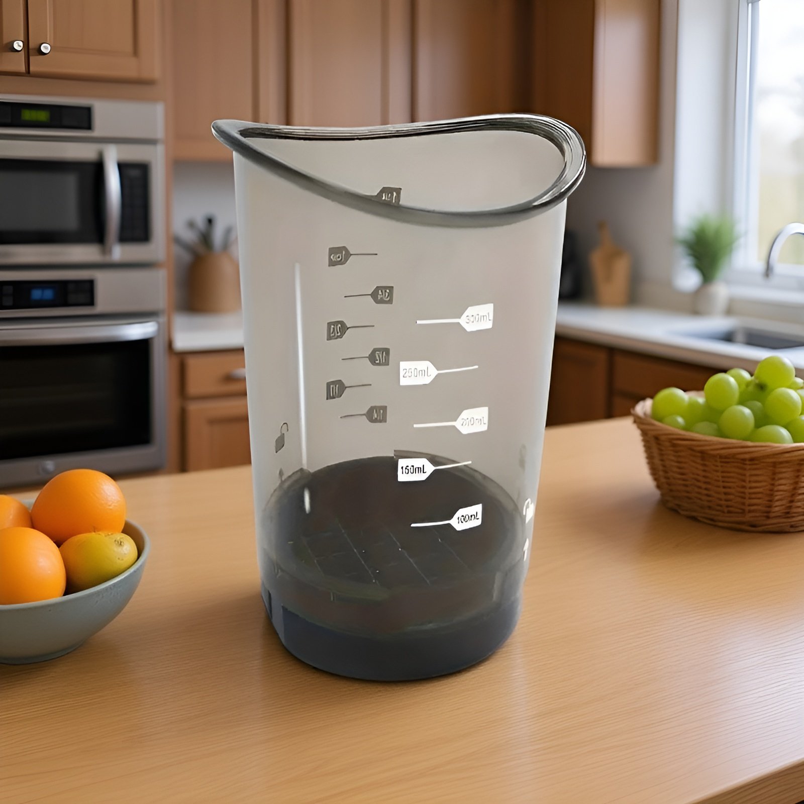 Utensilio de cocina para dividir frutas en partes iguales