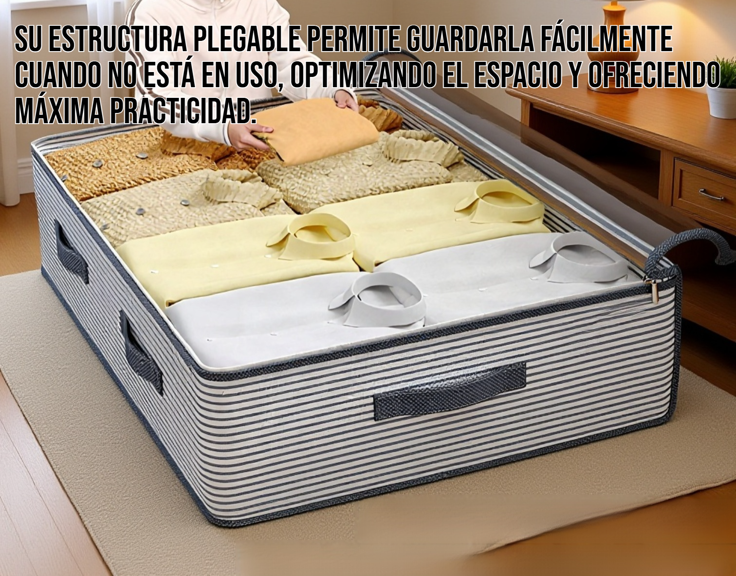 Bolsa de almacenamiento resistente al polvo para dormitorio