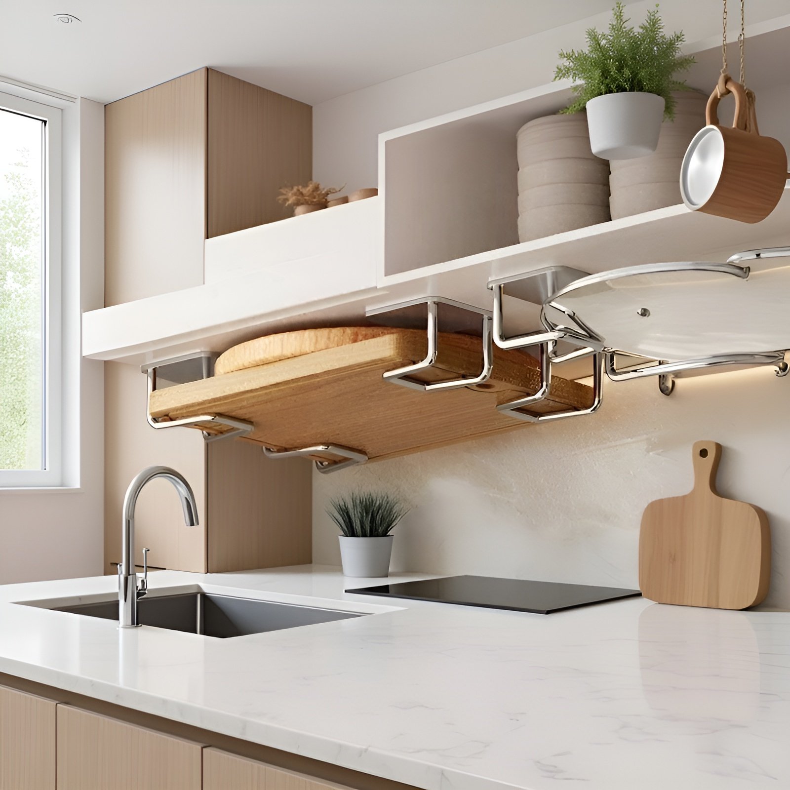 Estante resistente de acero inoxidable para especias