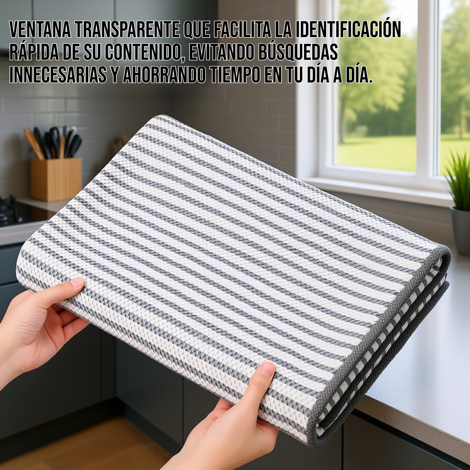 Bolsa organizadora de gran capacidad para cama