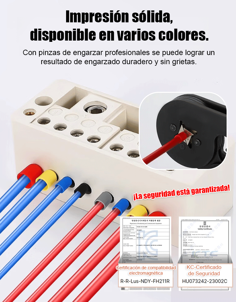 【800 piezas】Compra terminales y recibe una pinza gratis🔨Más que sólo herramientas, es una revolución de eficiencia.