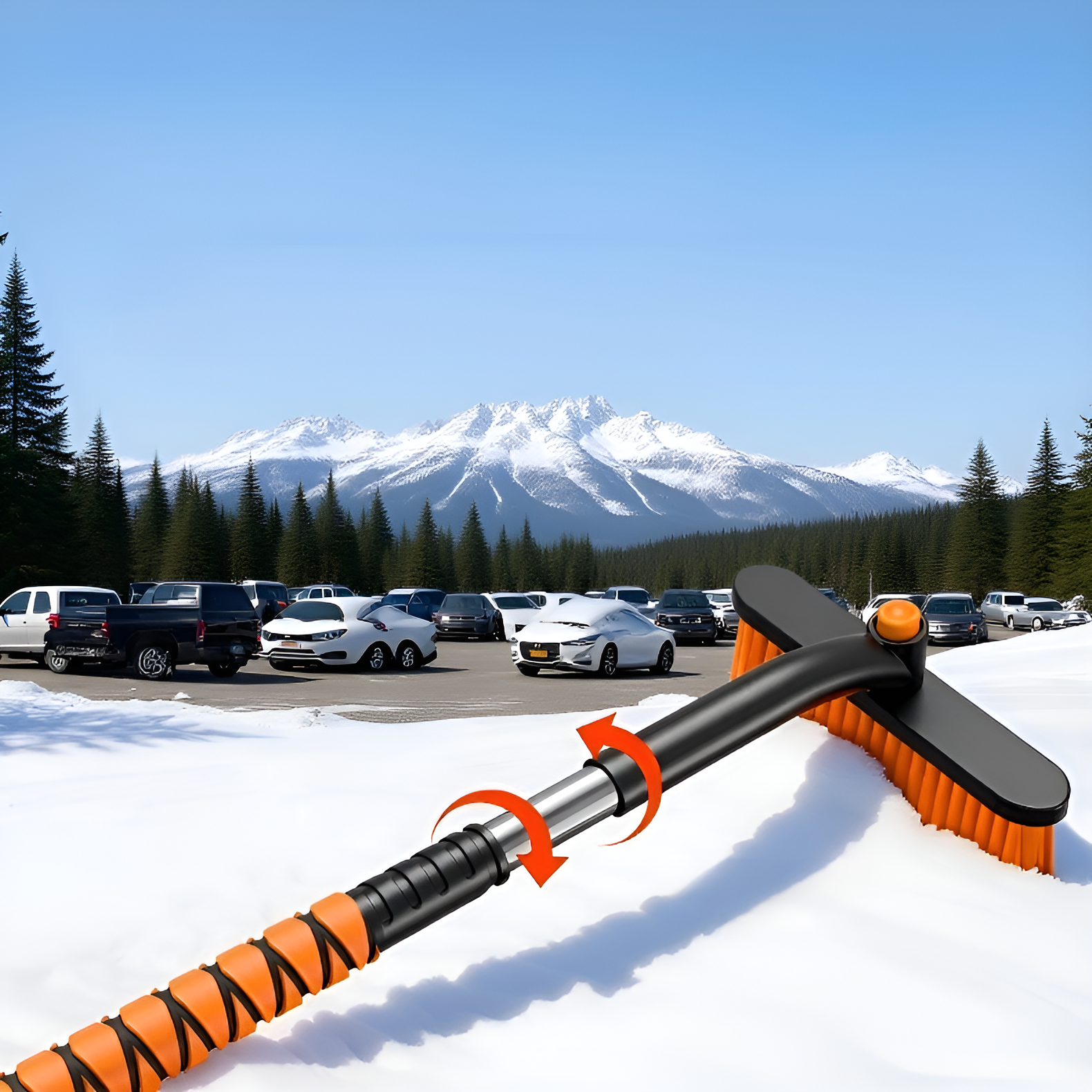 Palanca multifunción para limpieza de automóviles