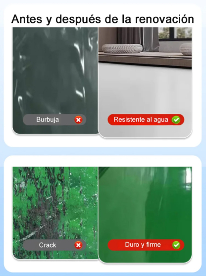 Pintura epoxi para suelos al agua - Superresistente al desgaste🛡️ Base agua · ultra resistente – viste tu suelo con armadura dorada🚛 Resistencia industrial – soporta carretillas sin marcas