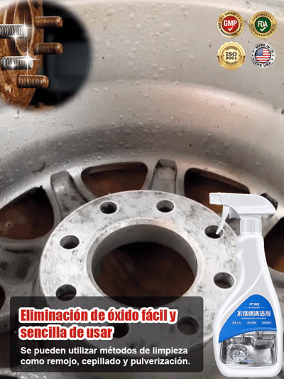 Pack de 3: ¡Limpieza total para toda tu casa! 🏆[Eliminación de óxido con una sola pulverización] Potente eliminador de óxido de metal🛡️Elimina el óxido difícil sin dañar tus superficies. 
