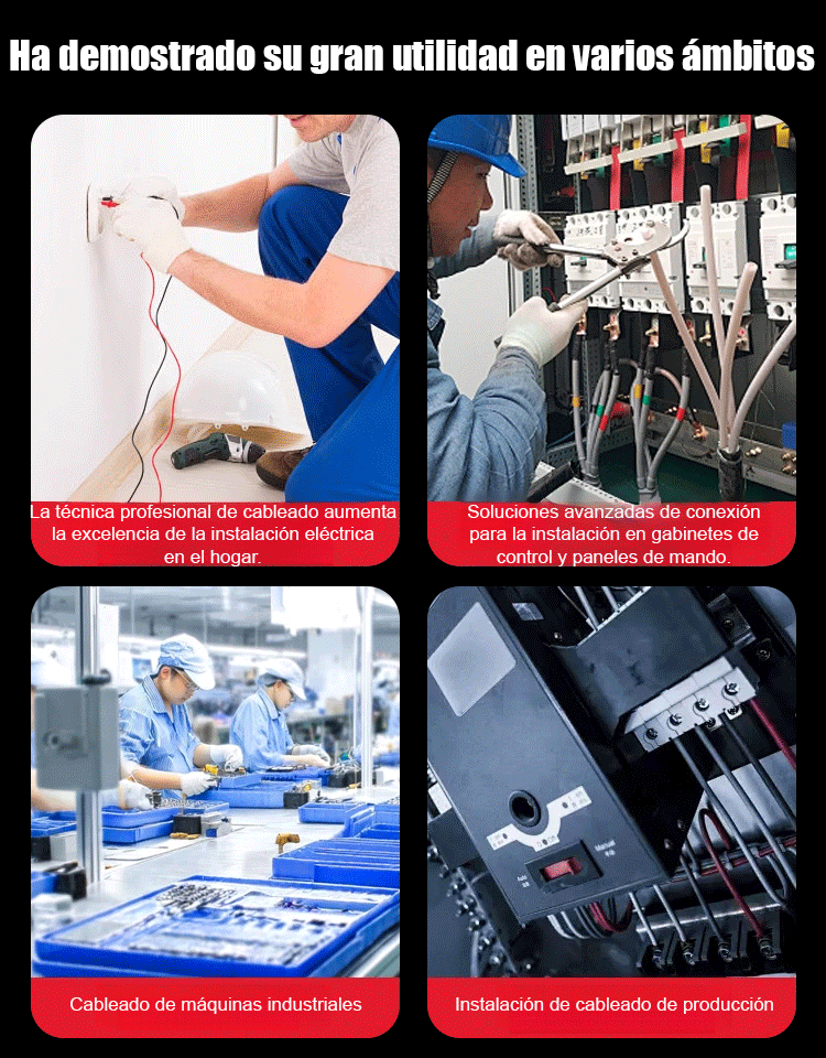 【800 piezas】Compra terminales y recibe una pinza gratis🔨Más que sólo herramientas, es una revolución de eficiencia.