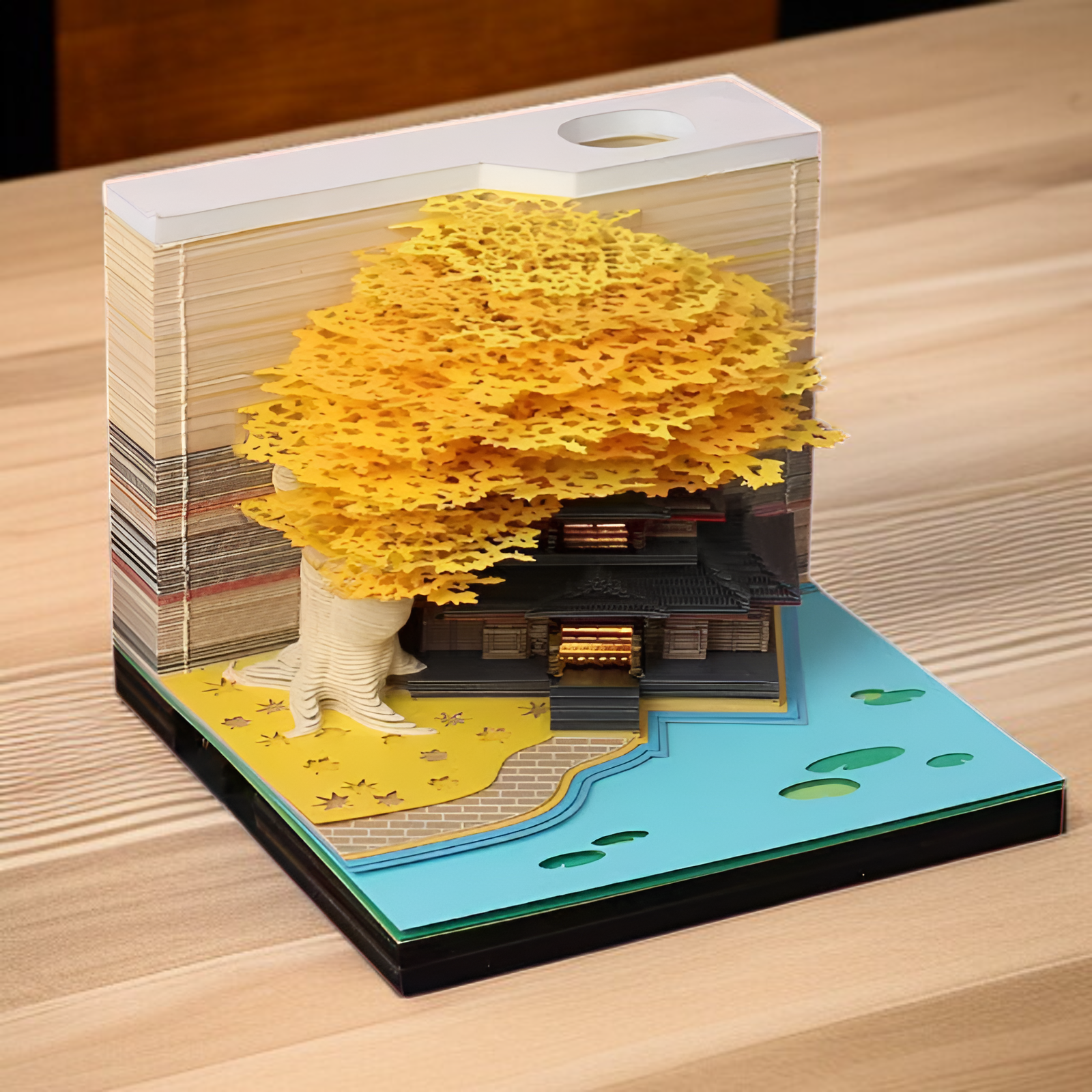 Adornos artísticos tridimensionales árbol de la vida