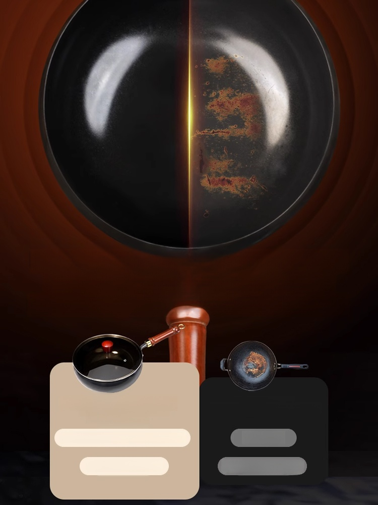 Un Wok De Hierro Centenario, Perfecto Para Freír Filetes En Sartén Sin Aceite Ni Que Se Peguen