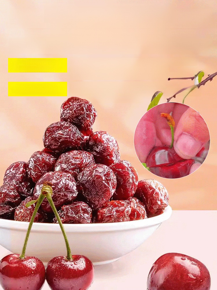 Dulces y ácidas, rebosantes de jugo, pero nunca empalagosas. Cerezas secas de primera calidad