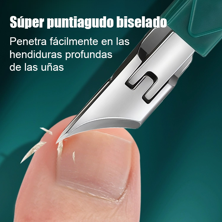 Kit de cortaúñas oblicuo para tratamiento de uña encarnada 