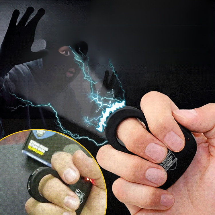 Juguetes De Anillo.Descarga Eléctrica De Alto Voltaje + Linterna De Alta Potencia (Dos En Uno)