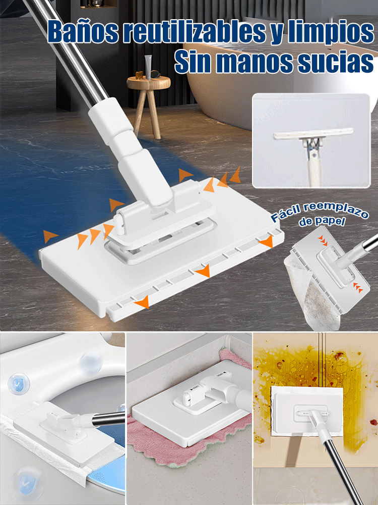 【Automatic Clamp 2.0】Mopa que no ensucia las manos