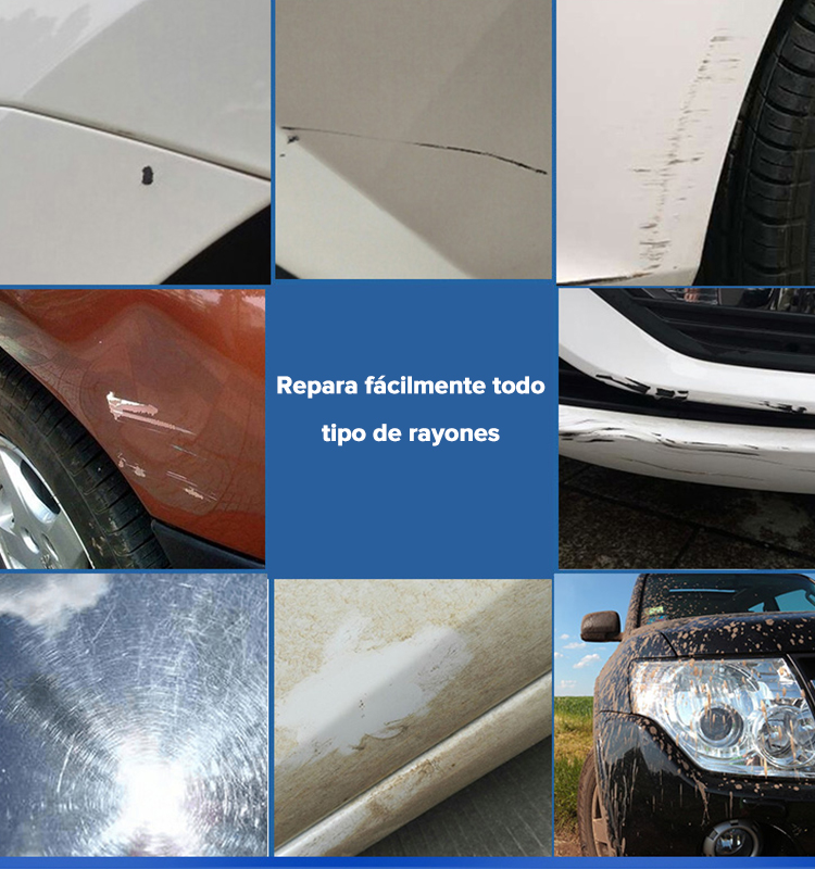 IEsta herramienta para reparar rayones de autos es increíble! No deja rastro con una sola pasada, e incluso los principiantes pueden usarla fácilmente