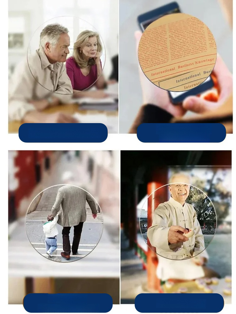 gafas de presbicia con zoom automático