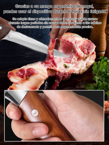 Cuchillo deshuesador profesional de alta calidad y filo afilado