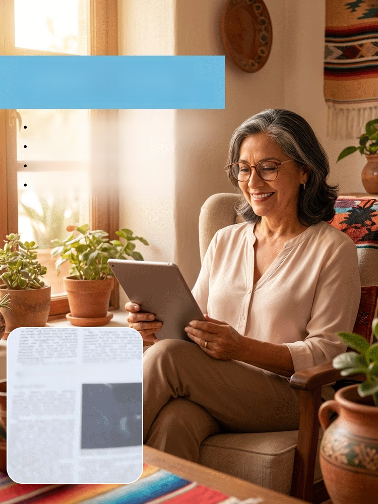 Gafas multifocales de alta gama con protección contra luz azul y efecto antifatiga