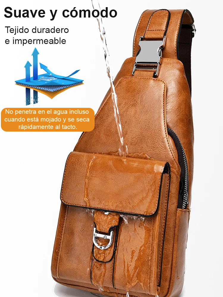 Mochila de pecho impermeable de alta calidad 
