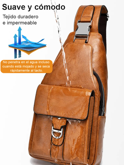 Mochila de pecho impermeable de alta calidad 