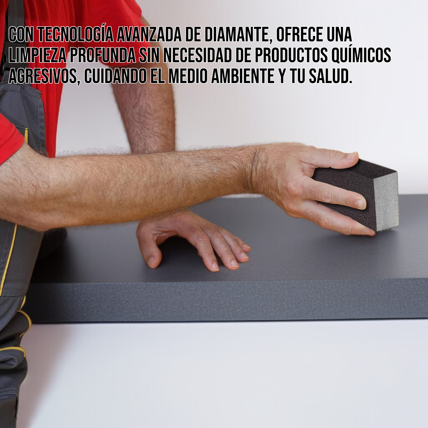 Esponja de diamante para lavado de ollas de cocina