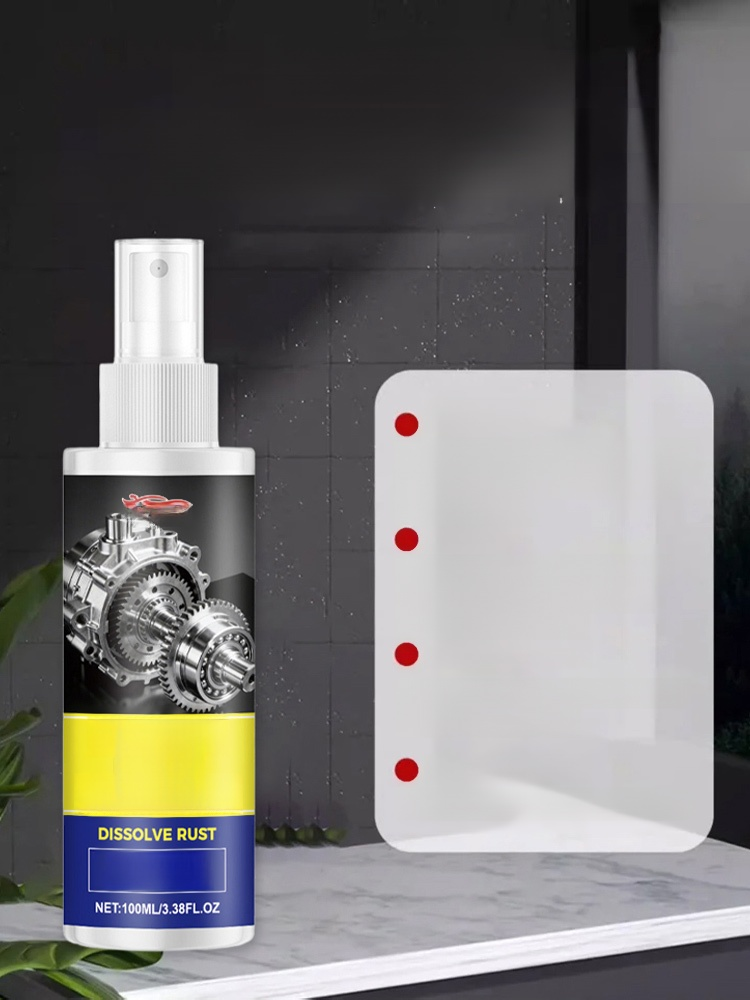 Spray 3 En 1 Para Eliminar Óxido, Reparar Y Pulir Automóviles.Eliminación De Óxido Sin Dañar La Pintura, Reparación De Rayones + Pulido De Espejos