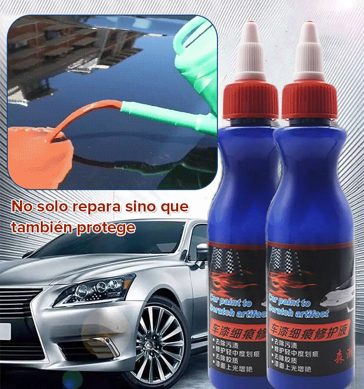 IEsta herramienta para reparar rayones de autos es increíble! No deja rastro con una sola pasada, e incluso los principiantes pueden usarla fácilmente
