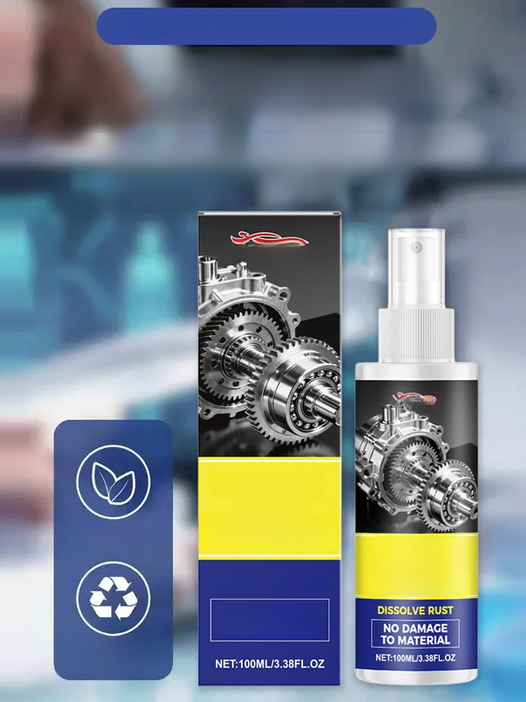 Spray 3 En 1 Para Eliminar Óxido, Reparar Y Pulir Automóviles.Eliminación De Óxido Sin Dañar La Pintura, Reparación De Rayones + Pulido De Espejos