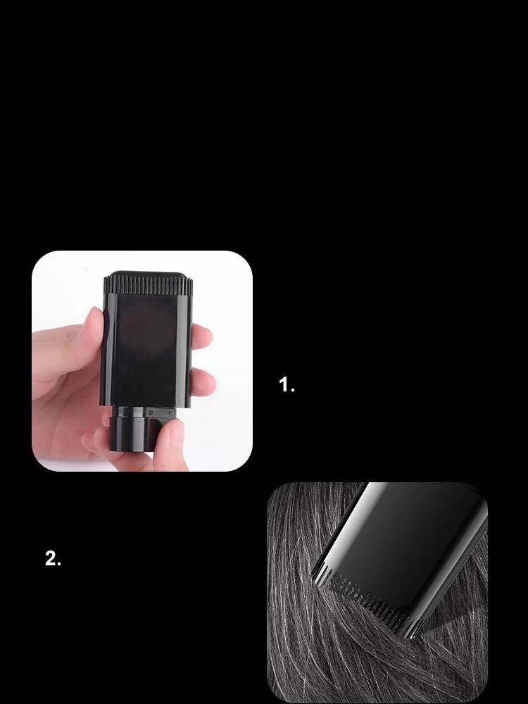 Barra de tinte vegetal para cabello negro