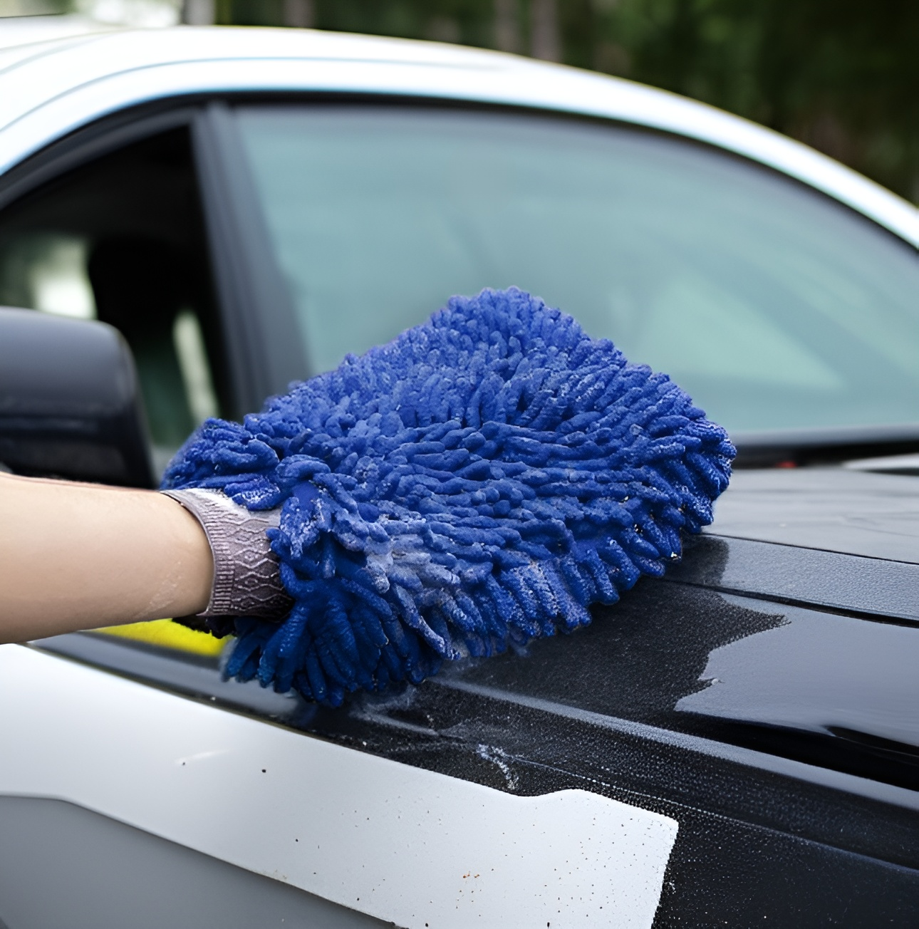 Guantes de limpieza de microfibra para automóviles