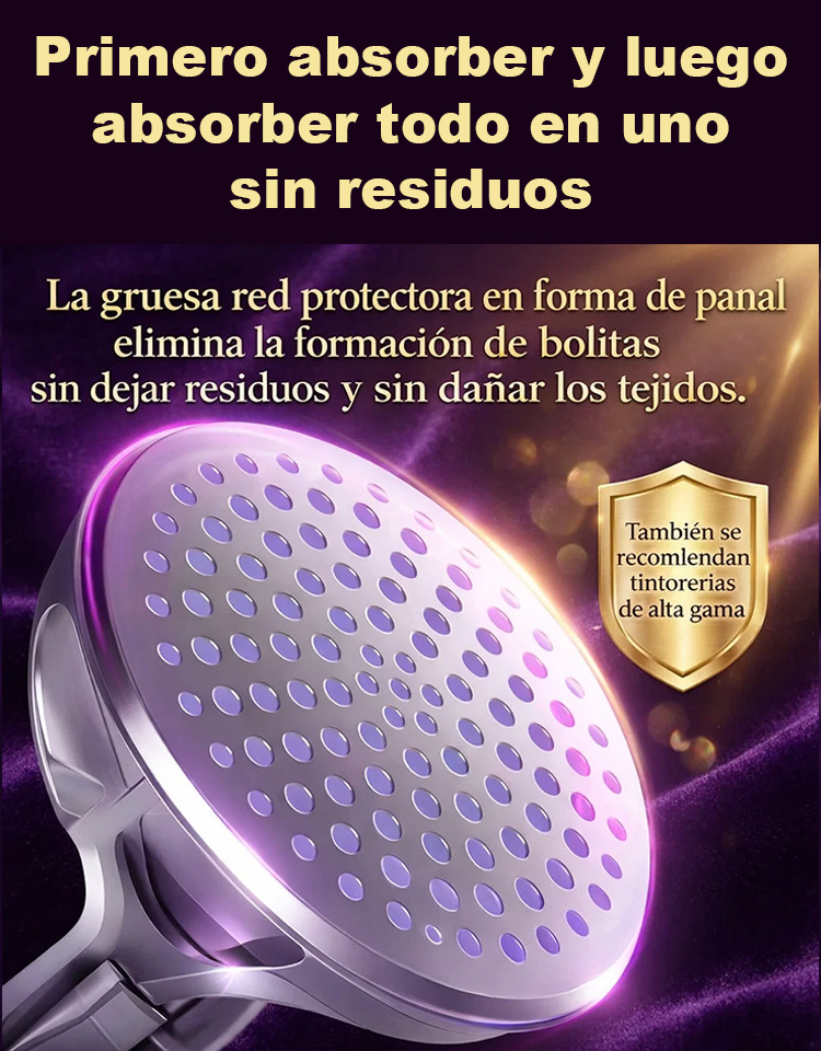 【Poder de succión comparable al de una aspiradora】Quitapelusas para ropa