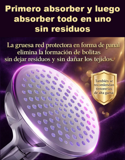 【Poder de succión comparable al de una aspiradora】Quitapelusas para ropa