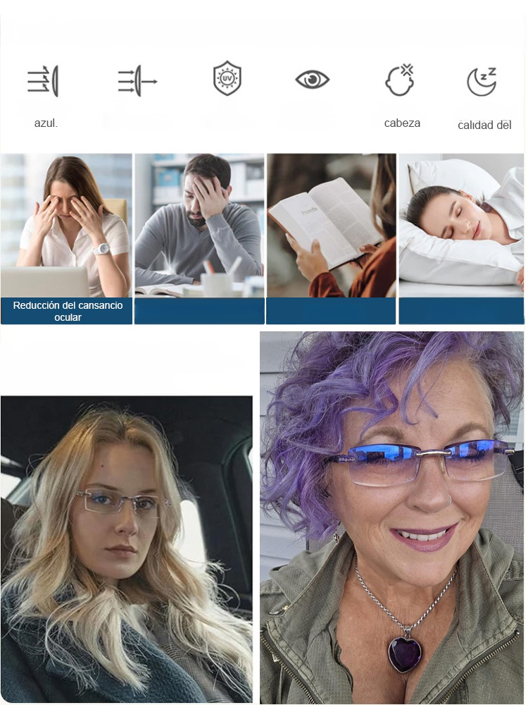 Gafas progresivas inteligentes y cómodas, recupera la visión juvenil
